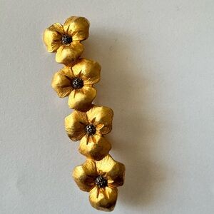 Vintage JJ stamped brooches pin